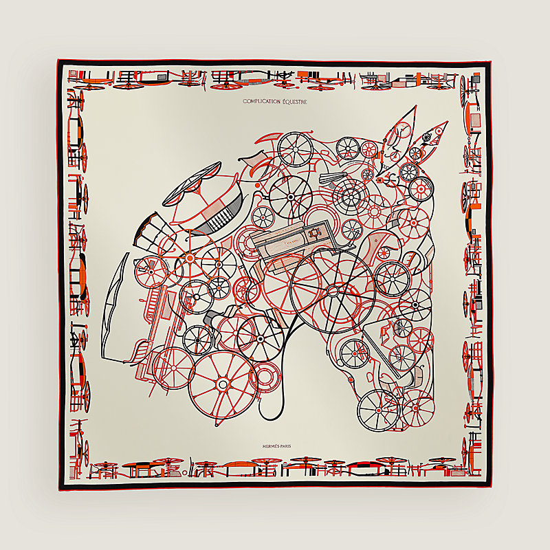 Complication Equestre scarf 90 | Hermès USA